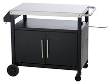 Serveringsvagn Svart Stål Sunlife